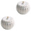 2 Pcs Ceramic Bowl With Lid For Soup And Steamed Egg Kitchenware 3