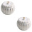 2 Pcs Ceramic Bowl With Lid For Soup And Steamed Egg Kitchenware 6