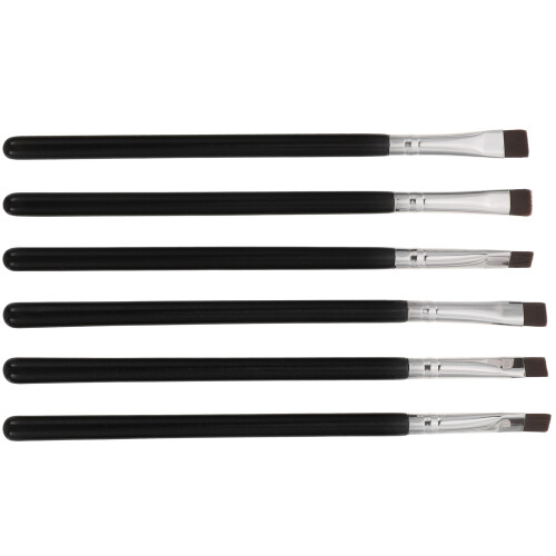 6Pcs Eyebrow Eyeliner Brushes For Eye Makeup 2