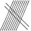 1200Pcs Black Bendable Plush Sticks DIY Crafts Making Tool Accessories 2