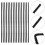 1200Pcs Black Bendable Plush Sticks DIY Crafts Making Tool Accessories 11