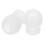 1 otoplastiche in silicone per stetoscopio, sostitutivi 4