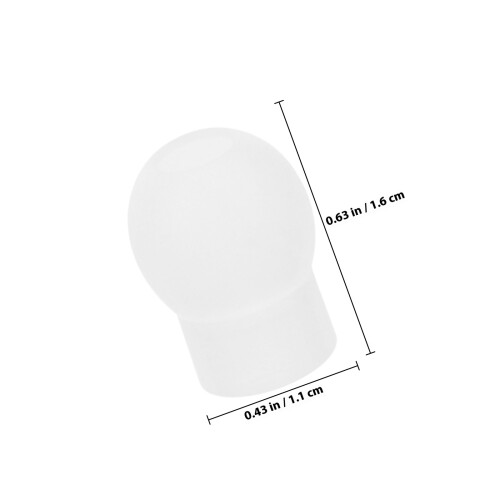 1 otoplastiche in silicone per stetoscopio, sostitutivi 1