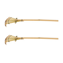 2 Pezzi Mini In Bamboo 19,6 Pollici Per Su