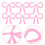 20 Pezzi Acrylic Bow Drink Tags Riutilizzabili Per Vino 11