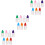 150 Pcs Translucent Squeezable Eye Liquid Dropper Bottles 5