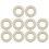 10 pezzi spessori in per tromba, cuscinetto accessorio (bianco) 3