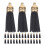 50 pezzi tassel mini in pelle con borchie per bracciali e chiavi 10