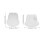 10 pezzi portacappelli in pvc per da cowboy, 57 cm 2