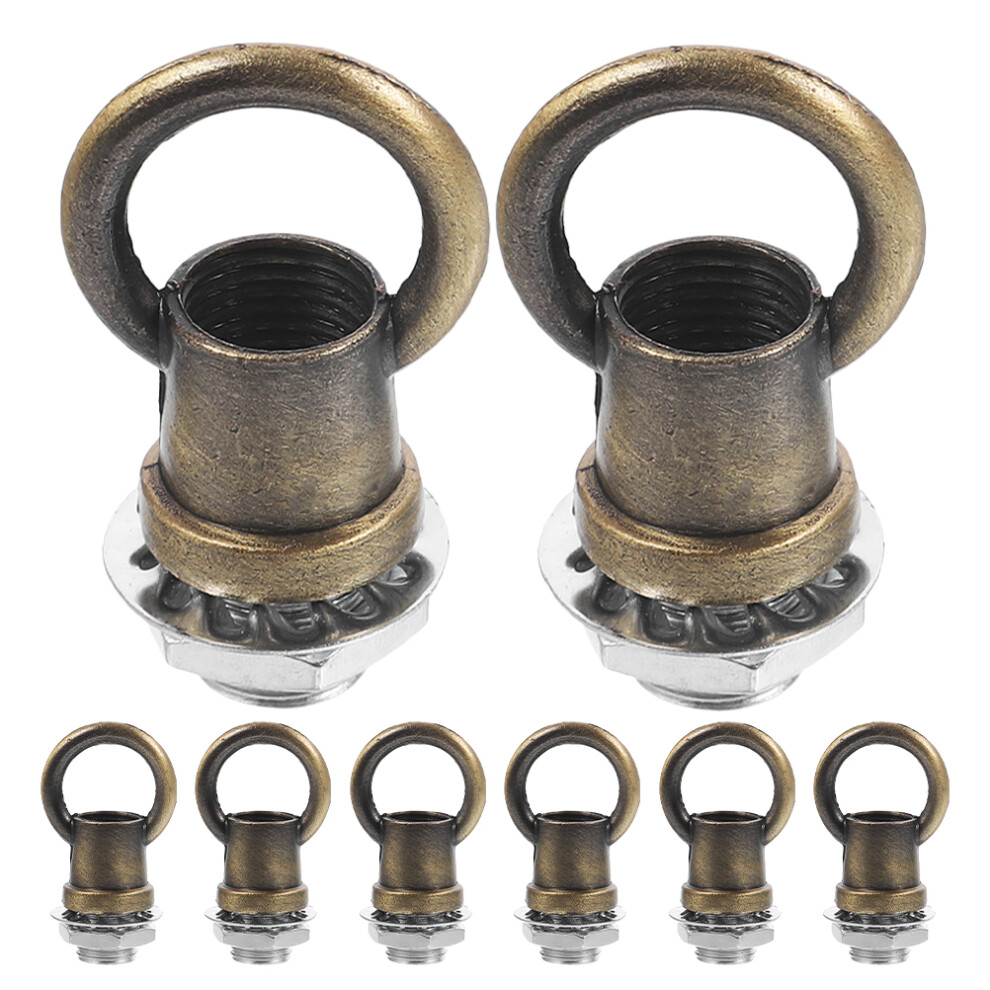 24 Pcs M10 Threaded Hook Rings For Pendant Light Fixtures Metal Chain-image-OPC-PKX8B5N-NEW