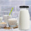 12 Pcs Glass Milk Bottle With Lid 250ml Dairy Drinking Container 11