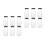12 Pcs Glass Milk Bottle With Lid 250ml Dairy Drinking Container 10