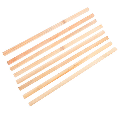 40 Pcs Woodcraft Sticks For Scroll Mounting And Hanging Artwork