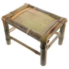 Sgabello In Bamboo Piccolo Per Interni E Esterni