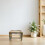 Sgabello In Bamboo Piccolo Per Interni E Esterni 6
