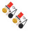 2Ensembles Ensemble Tambour Percussion Professionnel Et Portable 5