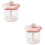 2Pcs Face Wash Foamer Bottle Bubbler Tool 8