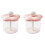 2Pcs Face Wash Foamer Bottle Bubbler Tool 4