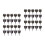 40 Pcs Plastic Fertilizer Boxes For Gardening Accessories 6