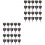 40 Pcs Plastic Fertilizer Boxes For Gardening Accessories 5