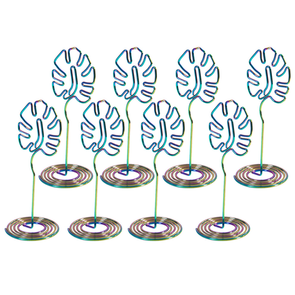 Photos - Other Furniture 24 Pcs Fashion Metal Electroplated Monstera Holder Desktop Decor Gift