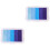 2Pcs 5 Colors Gradient Ink Pad Stamp Pad Blue 3