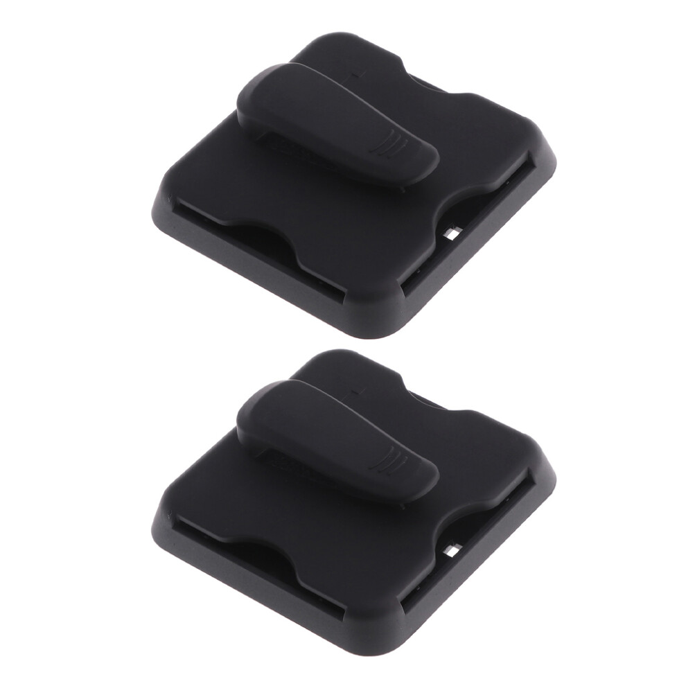 8 Pcs Car Visor Sunglasses Holder Plastic Mount Organizer Clip 032265216506