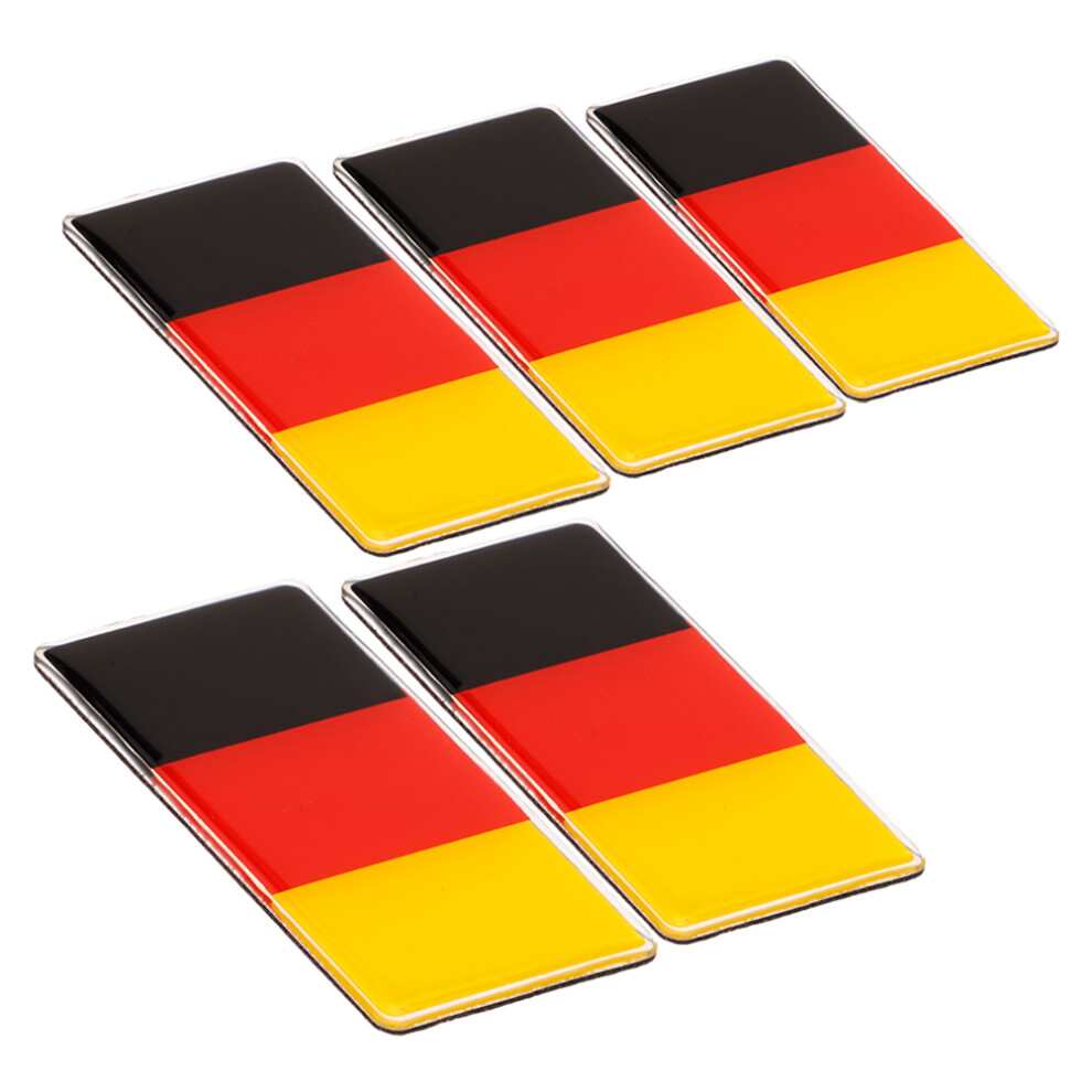 10 Pcs National Flag Car Sticker Decals For Vehicle Exterior 032265214656