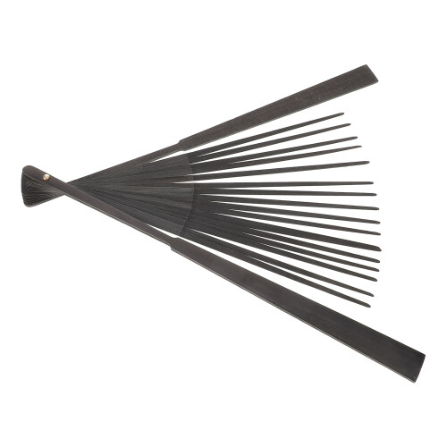3Pcs Blank Fan Bamboo Frame Folding DIY Material Sturdy 2
