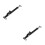 2 Sets Retractable Sliding Window Lock Security Bar Stopper 10