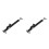 2 Sets Retractable Sliding Window Lock Security Bar Stopper 9