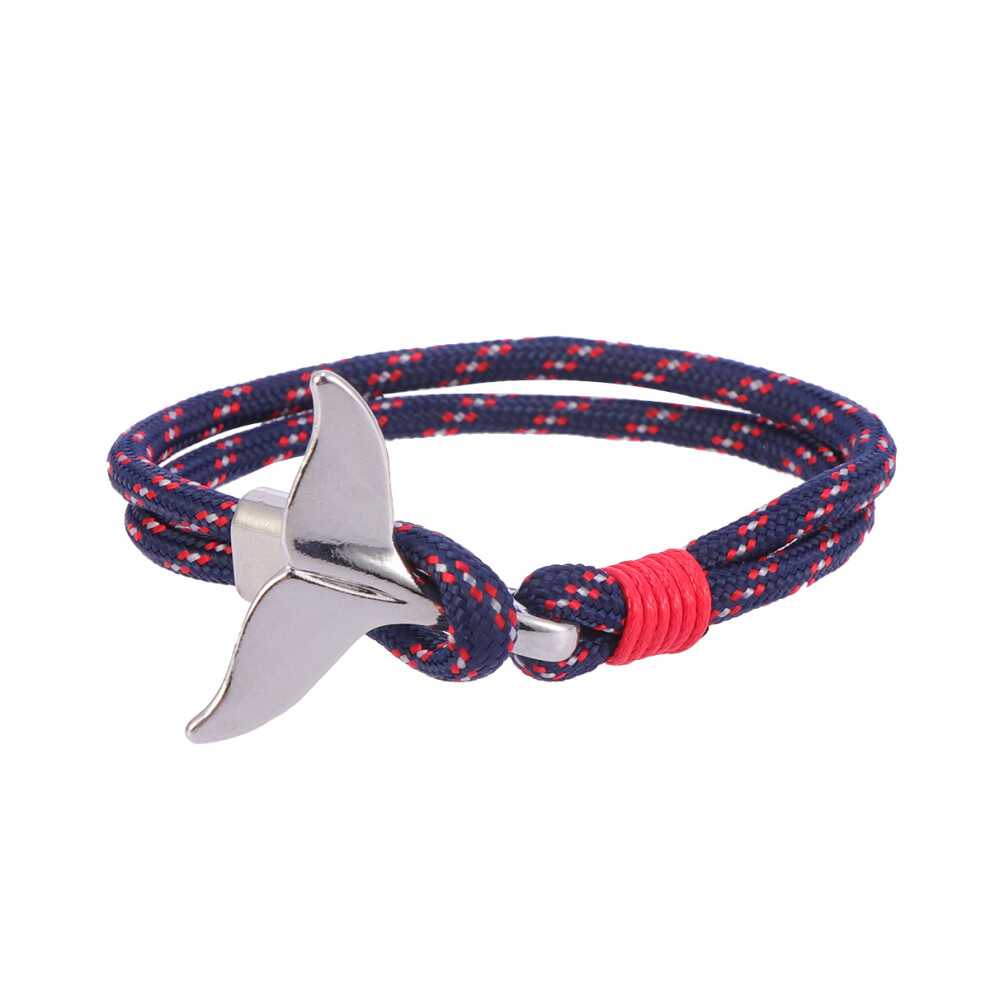 Photos - Bracelet 3Pcs Woven Fishtail  With Pendant For