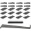 2 Sets Wood Vinyl Flooring Tools With Pull Bar Spacers Tapping Block 1