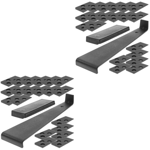 2 Sets Wood Vinyl Flooring Tools With Pull Bar Spacers Tapping Block 2