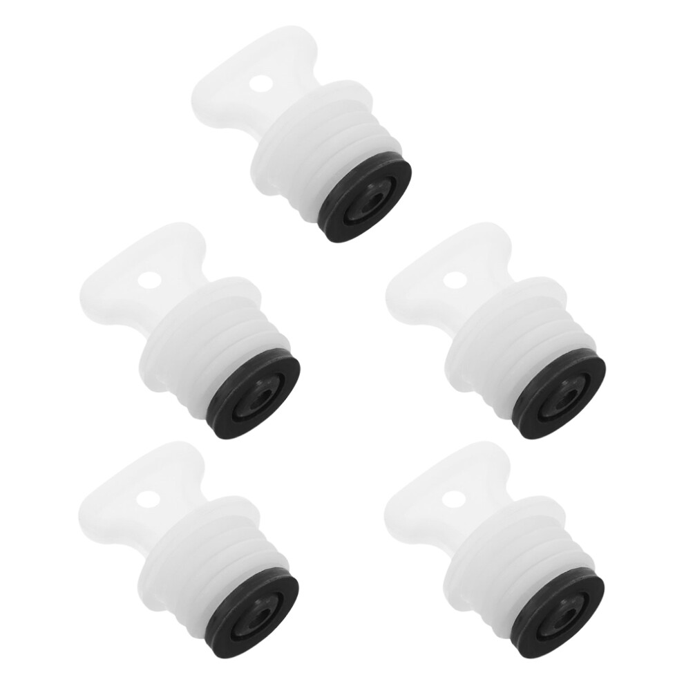 Artibetter 25 Pcs 21Mm Leakproof Rubber Cap Safety Stopper For Hot Water Bottle