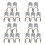 20 Pcs Reusable Nail Art Form Protector For French Extension Tips 6