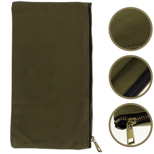 2Pcs Small Canvas Tool Bag Multipurpose Pouch For Electricians 1