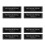8 Pcs Self-Adhesive Acrylic No Soliciting Signs For Door Office 4
