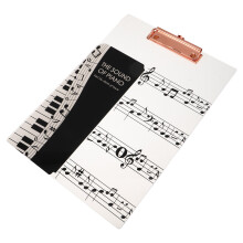acryl muziekstandaard met verdikte houder voor partituren