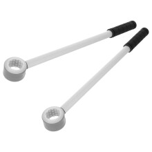 2 stuks raamstang met lange steel voor hoge ramen, haakopener