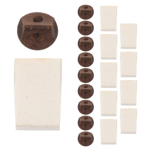 50 Sets Erhu Practice Bridge Mute Silencer Damper For Silent Playing