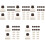 50 Sets Erhu Practice Bridge Mute Silencer Damper For Silent Playing 5