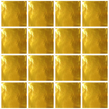 400 Stuks 8X8 Cm Aluminiumfolie Voor Chocolade Snoep Thee En Snacks Goud