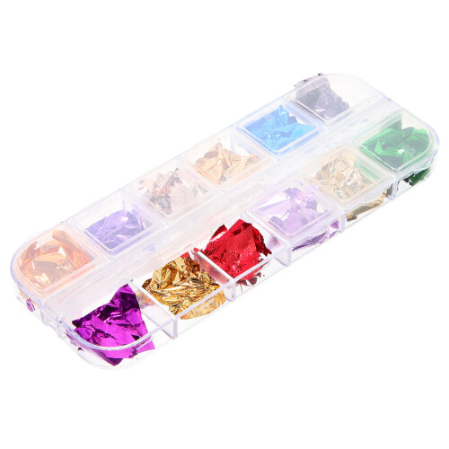 4 Sets Epoxy Craft Filler Tinfoil For Foil 1