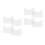 8 Pcs Thick Plastic Mesh Sheets For Crochet Bag Making Small Hole 5