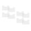 8 Pcs Thick Plastic Mesh Sheets For Crochet Bag Making Small Hole 6