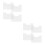 8 Pcs Thick Plastic Mesh Sheets For Crochet Bag Making Small Hole 8