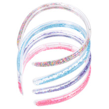 16 Pcs Glitter Headband For Little Girl