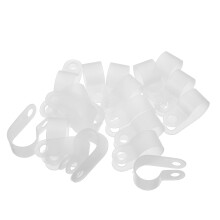 200 kabellichtklemmen 1/2 inch met schroeven voor wandmontage