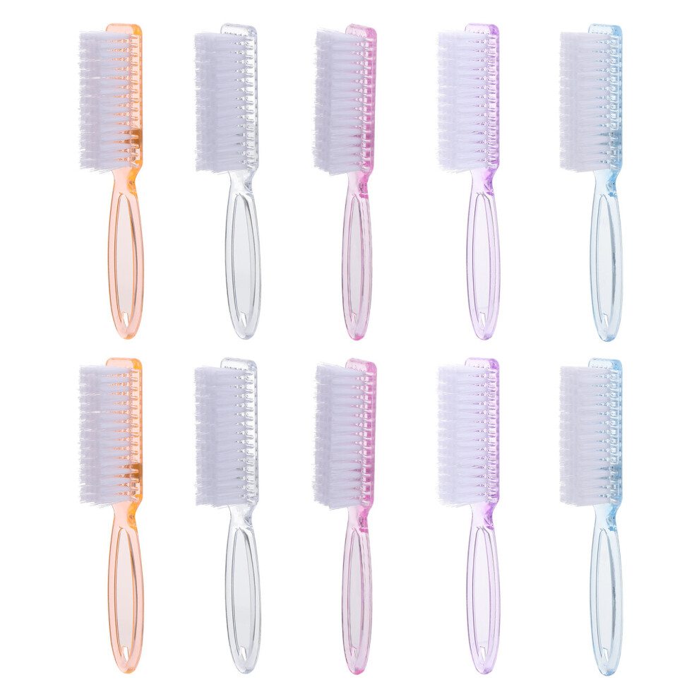 Iplusmile 30 Pcs Handle Grip Nail Brushes For Fingernail Scrub And Cleaning